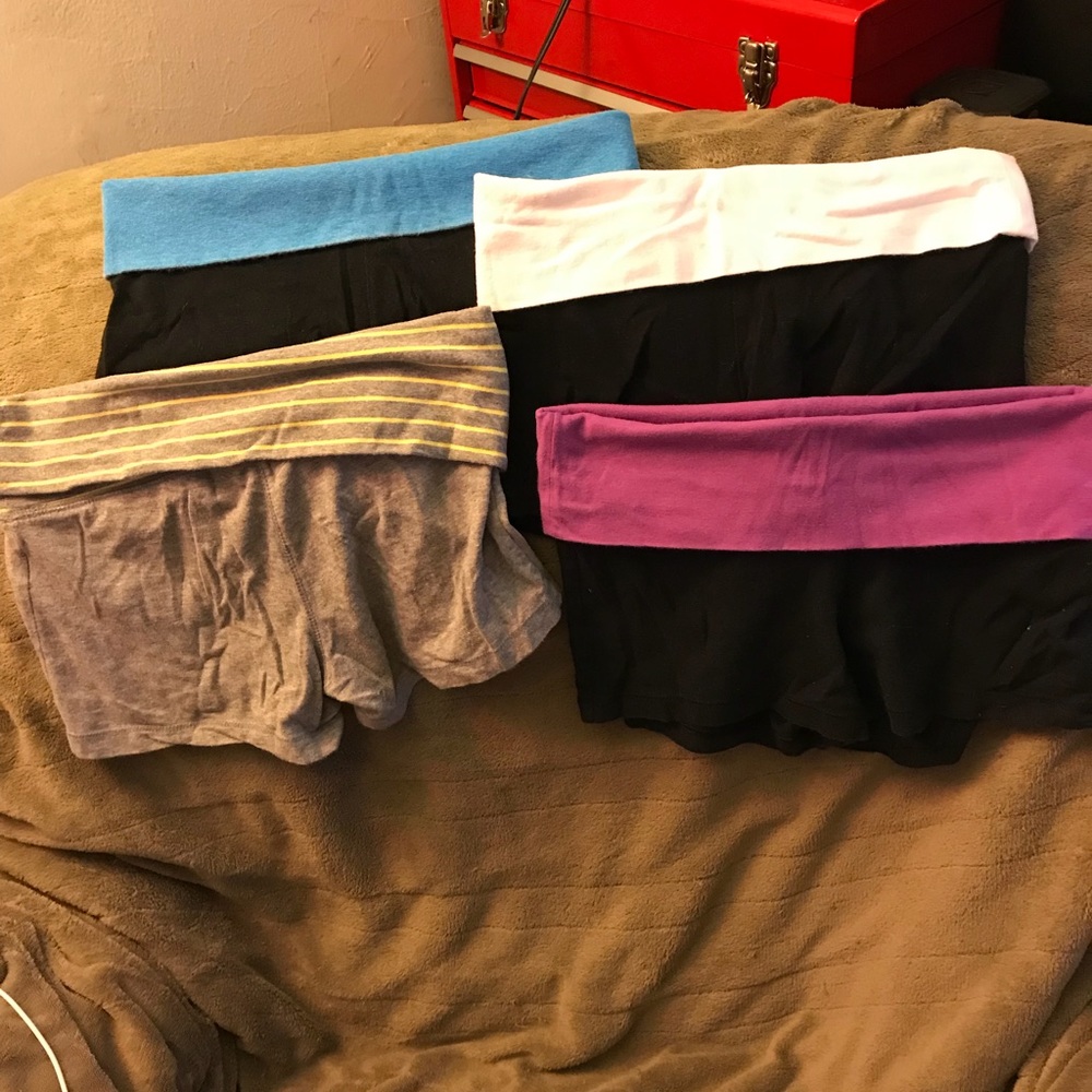 🦋3/$8 Set of 4 yoga type shorts